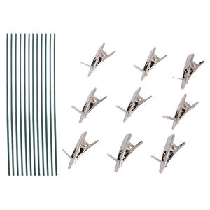 Small Metal Flower Arrangement <b>Clips</b> Christmas Gift Decorations for Home Office Iron Ornament Accessories Christmas Balls Trees - Product Image 1