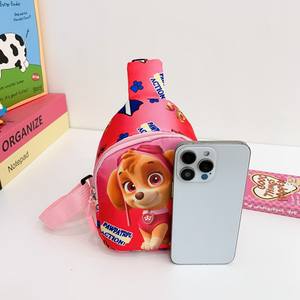 애니메이션 여행 가방 어린이 가슴 가방 만화 귀여운 어린이 가방 새로운 동전 지갑 3-5 년 어린이 가방 어린이 어깨 가방 - Product Image 4