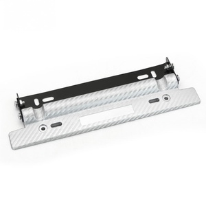 Soporte <span class=keywords><strong>de</strong></span> matrícula automotriz modificado, giratorio y ajustable, con transferencia <span class=keywords><strong>de</strong></span> agua - Product Image 3