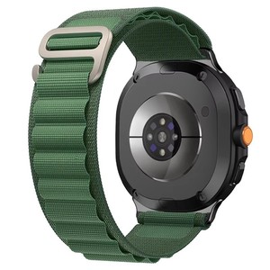 Correa Deportiva de Nailon para Reloj <span class=keywords><strong>Samsung</strong></span> <span class=keywords><strong>Galaxy</strong></span> 8, Correa de Liberación Rápida con Gancho Alpine Loop para <span class=keywords><strong>Galaxy</strong></span> 8 Classic de 46 mm - Product Image 4