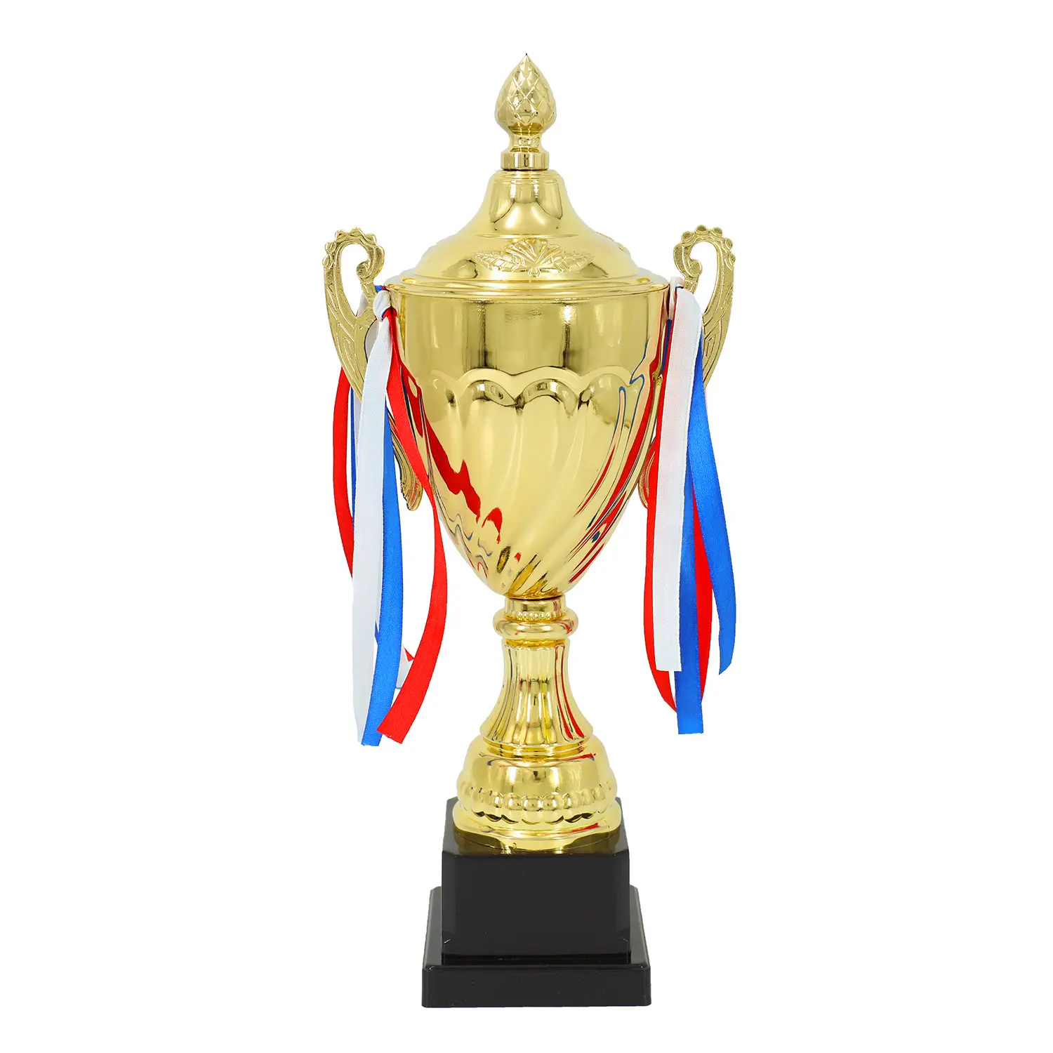Premi del premio del trofeo placcati oro su ordinazione all'ingrosso della tazza del trofeo del metallo di alta qualità
