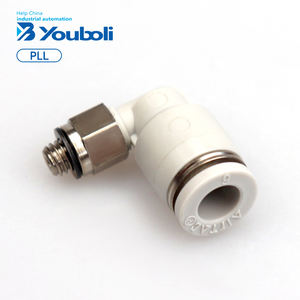 Gran oferta, codo de ajuste neumático de <span class=keywords><strong>pl</strong></span>ástico <span class=keywords><strong>PL</strong></span>, rosca macho, juntas de conexión rápida, accesorio neumático de conexión de empuje de alta calidad, China - Product Image 2