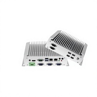 Mini-ordinateur industriel Linux J1900 avec double port réseau, 6 ports série intégrés, 8 Go de RAM, stockage 128/256 Go - Fabricant