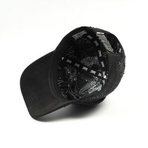Nuovi Arrivi: Cappellini da Baseball Personalizzati a 5 Pannelli con Fodera in Raso Nero, Gorras <span class=keywords><strong>31</strong></span> Hats MAGO FOREVER HATS con Logo Ricamato - Product Image 6