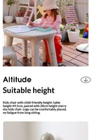 Chaise pliable moderne de style nordique en plastique PE pour enfants, idéale pour la cuisine, la salle de sport et l'extérieur – Durable et écologique