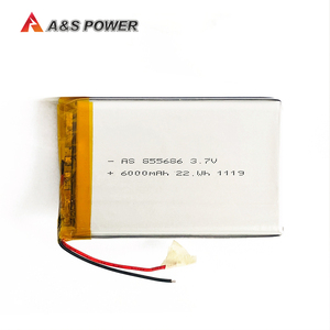 855686 rechargeable lithium ion 6000mah Li-ion lipo battery pack <span class=keywords><strong>3</strong></span>,7 v 22.2wh battery 6000mah for ETC. - Product Image 5