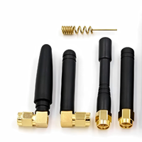 Antenne cellulaire mini en caoutchouc de 48 mm avec connecteur SMA droit ou à angle droit, gain de 3,5 dBi, indice de protection IP66, fixation par vis pour GSM 3G 4G LTE