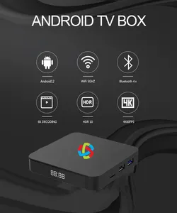 En ucuz Allwinner H618 Android 12 TV kutusu çift Wifi 32G64G dört çekirdekli cor-tex A53 medya oynatıcı desteği 8K Video 4K BT4.0