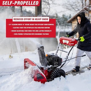 Soplador de Nieve Profesional, Máquina Quitanieves Económica con Motor, Herramienta para Quitar Nieve - Product Image 5