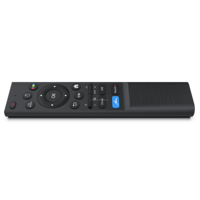 Control Remoto Inteligente para TV con Voz y Bluetooth de 22 Teclas, Control Remoto Inalámbrico con Aprendizaje IR, Carcasa de ABS, OEM ODM Personalizado para Smart TV y Android TV Box