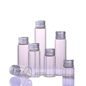 22mm Slim Tall clear 5 70 15 30ml contenedor de almacenamiento de alimentos <span class=keywords><strong>Mini</strong></span> más barato mensaje remitente Vial adornos vidrio té flor seca píldora - Product Image 1