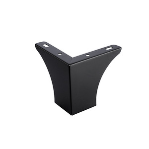 Furniture <b>Leg</b> Black Cold-Rolled Steel Heavy Duty <b>For</b> <b>Sofa</b> Cabinet Bed Minimalist Design - Product Image 2
