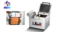 Machine d'emballage sous vide DZ-350 pour steak, porc, légumes, emballage sous vide pour aliments, machine de scellage sous vide pour barquettes alimentaires