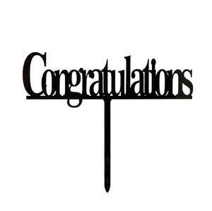 ของตกแต่งเค้กงานเลี้ยงรับปริญญาปี 2026 รุ่นใหม่ล่าสุด คุณทำได้แล้ว ขอแสดงความยินดี ขอแสดงความยินดีกับการสำเร็จการศึกษา ของตกแต่งเค้กอะคริลิคสำหรับงานรับปริญญา - Product Image 2