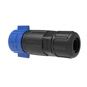 M19 Mannelijke Assemblage Connector Aansluitblok 32a Cirkelvormige Connector 3 Contacten Paneel Mount Ip67