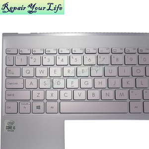 Đèn nền bàn phím máy tính xách tay cho Asus Zenbook ux325 um325 u3700 u3700e ux325ua v1943kfas1u hq21012549007 với ốp lưng bạc C - Product Image 2