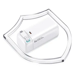 USAMS Portable OEM Powerbank 18000mAh PD45W Venta al por mayor Electrónica Carga rápida Power Station Power Bank con cable