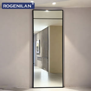 ROGENILAN Puerta Corredera Oculta de Aluminio con Acristalamiento y Espejo, de Alta Eficiencia Energética para Interiores - Product Image 3