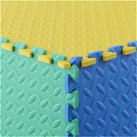 Tapis de sol protecteur en EVA industriel, à emboîtement, résistant à l'usure, coussin de sol robuste, pour garage, entrepôt, lieu de travail, antidérapant