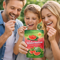 Cure-dents aromatisés à la pastèque, parfaits pour le partage familial, écologiques et sains, fabriqués avec des ingrédients naturels