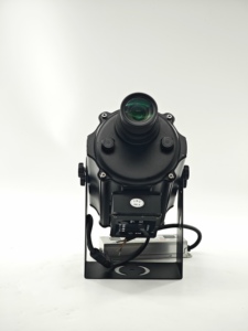 Proyector LED de Logotipo Gobo para Exteriores de 150W, IP65 Impermeable, Luz RGBW Blanca Cálida, Rotación DMX512/Control Activado por Sonido, Publicidad 1 - Product Image 3