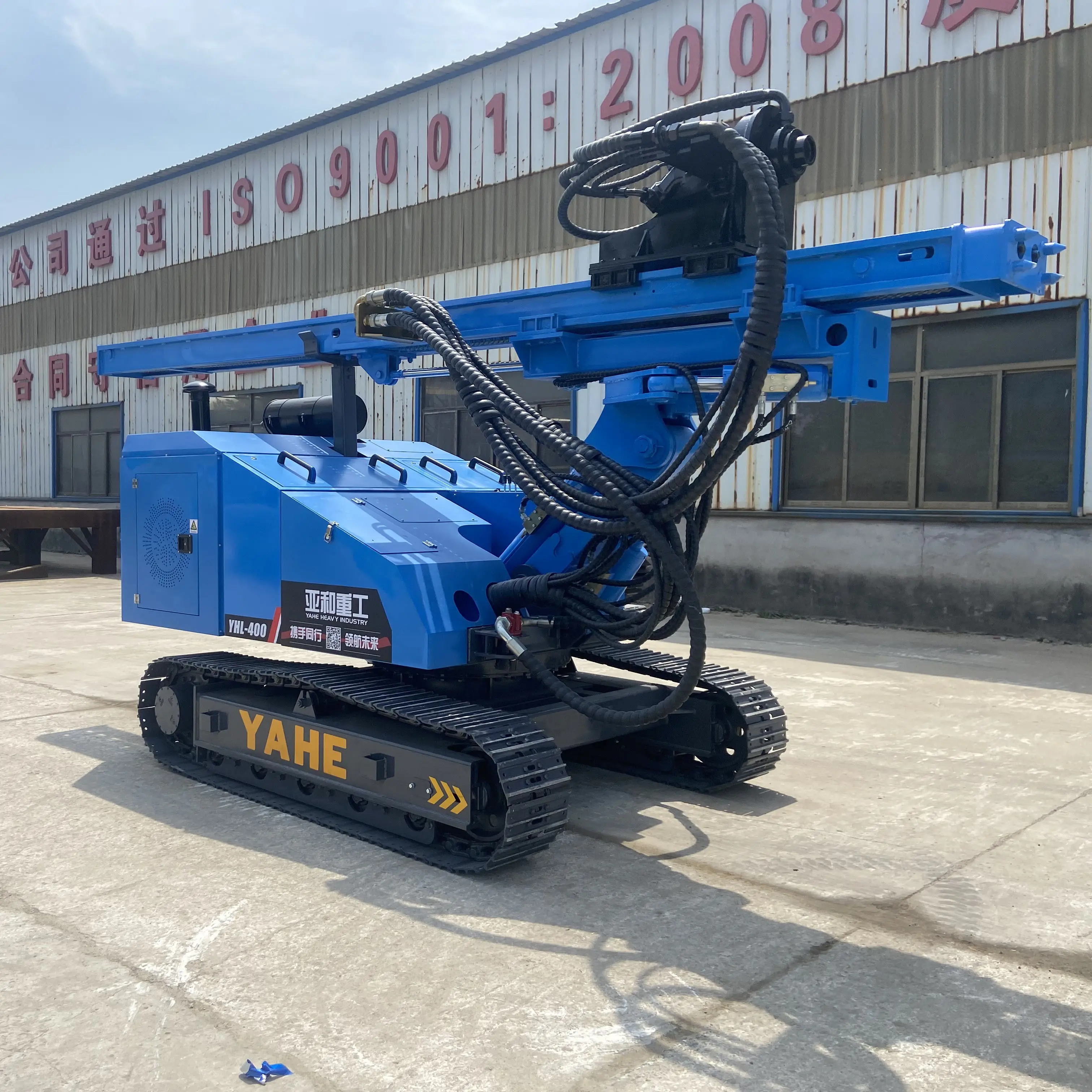 Shandong Solar Driver Pile Small Electric Pile Driver Manual Pile Driver