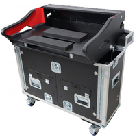 Console de mixage numérique hydraulique personnalisée MIDAS M32Live 32 canaux dans un boîtier d'aviation ouvert, OEM et ODM pris en charge, boîtier d'outils