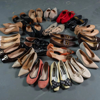 S08 Vente en gros de chaussures à talons hauts de créateurs d'occasion pour femmes, lots de chaussures pour mariage et fête, chaussures usagées pour femmes