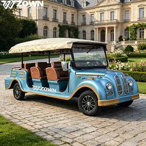 Autobús Turístico Clásico Vintage de la Marca ZOWN, Eléctrico de Nueva Energía, 6 Asientos, 2 Años de Garantía, Color y Tamaño Personalizables, para Recepción de Hotel - Product Image 1