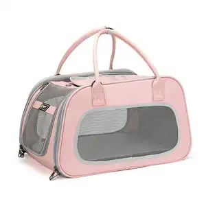 OEM beliebte faltbare tragbare Handträger Belüftete Hunde tasche Cat Pet Tasche Haustier Tasche