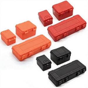 Boîte en bois décorative pour bagages et outils, accessoires de carrosserie pour voiture RC Rock Crawler à l'échelle <span class=keywords><strong>1</strong></span>/10, pièces de décoration et de mise à niveau pour RC Crawler - Product Image 2