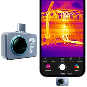 Infiray P2 Pro 25Hz no freeze observe 0201 resistor clearly thermal camera home improvement gadgets