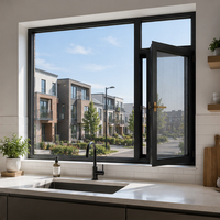 Portes pliantes en aluminium sur mesure, double vitrage, pour villa, patio, hôtel et projets d'aménagement intérieur/extérieur