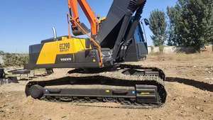 Excavadora de oruga grande Volvo 290 Ec290 de 30 toneladas usada, tractor hidráulico pesado grande de segunda mano, stock original de servicio pesado de bajas horas - Product Image 2