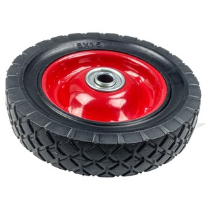 ยางรถเฉิงจิน 6x1.5 นิ้ว ยางกึ่งกลวง สำหรับรถอเนกประสงค์และถังขยะ - Product Image 4