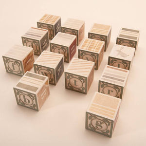 Modèle décoratif en bois gravé avec impression numérique, design moderne, forme rectangulaire - Product Image 4