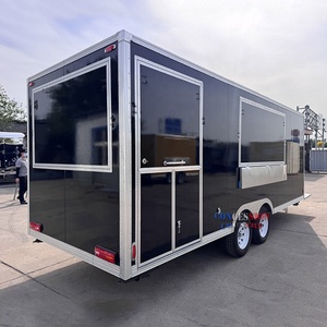 Volledig uitgeruste shawarma foodtrucks, BBQ foodkiosk, mobiele keuken, koffiekar, CE DOT gecertificeerde pizza foodtruck met balkon - Product Image 4