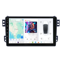 MEKEDE DUDU7-Lecteur multimédia Android avec navigation GPS pour Opel Agila Suzuki Splash Ritz