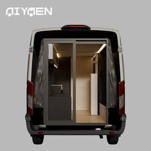 메르세데스 스프린터 4x4 미니 RV 밴 개조 키트 슬라이드인 캠퍼 2인용 700kg 적재량 밴큐빅 가구 시트 판매 - Product Image 4