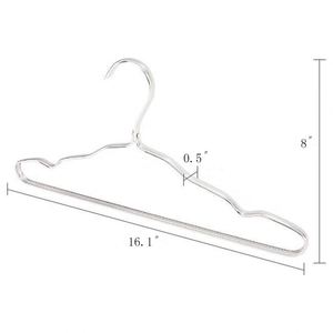 Strong Capacity Seamless Anti-Rust Light-Weight Aluminum Alloy Gold <b>Hanger</b> for Wardrobe Kitchen Use Multifunction Drying Dress - Product Image 2