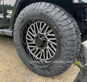 Rines de Aluminio de 20 y 22 Pulgadas para Chevy GMC F150 F250 F350 Wrangler Pickup SUV, 5X127 5X139.7 6X135 6X139.7 8X170 - Product Image 3