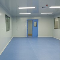 Salle Blanche Modulaire Moderne Norme GMP ISO 5-9 Classe Projets Outre-mer Solution Clé en Main Conception Personnalisée Laboratoires Hôpitaux Alimentation