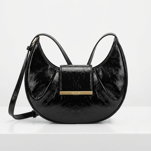Women Fashion Patent PU Leather Bag Collection Shoulder Bag Crossbody Bag Backpack Travel <b>Handbag</b> Set with Custom Design - Product Image 6