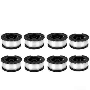 AF-100 8PCS Hilo de repuesto para desbrozadora Black&Decker GH900 LST220 MTC 220 OD 0.065" 1.6mm 30FT AF1003ZP - Product Image 1