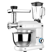 Robot de Cuisine Professionnel Multifonction en Acier Inoxydable Robuste Mélangeur