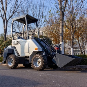 Ce Approved Hydraulic Four-wheel Drive 800kg Wheel <b>Small</b> Telescopic Loaders - Product Image 1