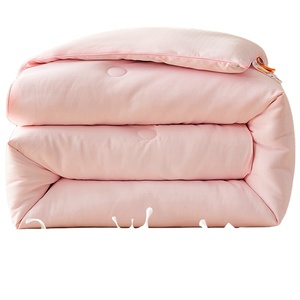 Chất Lượng Cao Mùa Đông <span class=keywords><strong>Comforter</strong></span> Rắn Stain Jacquard <span class=keywords><strong>Comforter</strong></span> Bộ Nữ Hoàng Kích Thước Chắp Vá Giường <span class=keywords><strong>Comforter</strong></span> Duvet - Product Image 4