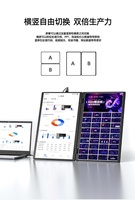 Usine pour les entreprises de jeux Pilote de moniteur USB C gratuit pour ordinateur portable Triple moniteur 1920x1080 résolution moniteur empilé