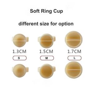 Pmu Accesorios Herramientas Tatuaje Silicona Pigmento Copa Anillos Adhesivo Pigmento Soportes Tinta Copa Anillo - Product Image 2