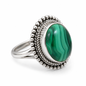 Anello Ispirato al Pavone Verde, Anello Vintage da Donna, Design Creativo, Accessorio per Dito - Product Image 1